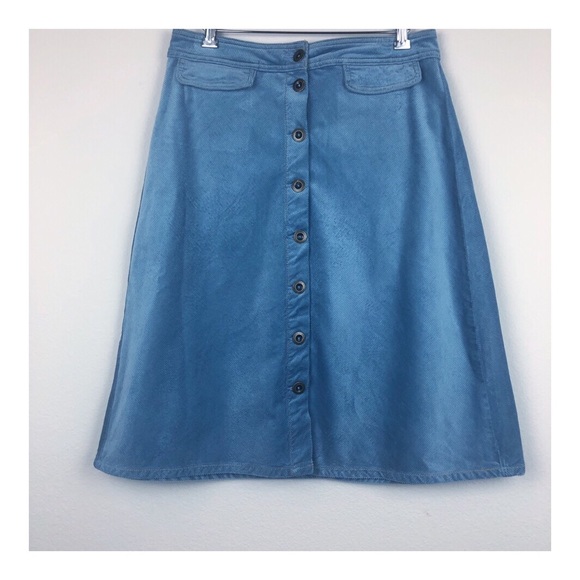 Anthropologie Corduroy Skirt In Light 